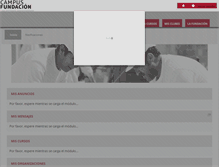 Tablet Screenshot of campusfundacion.org